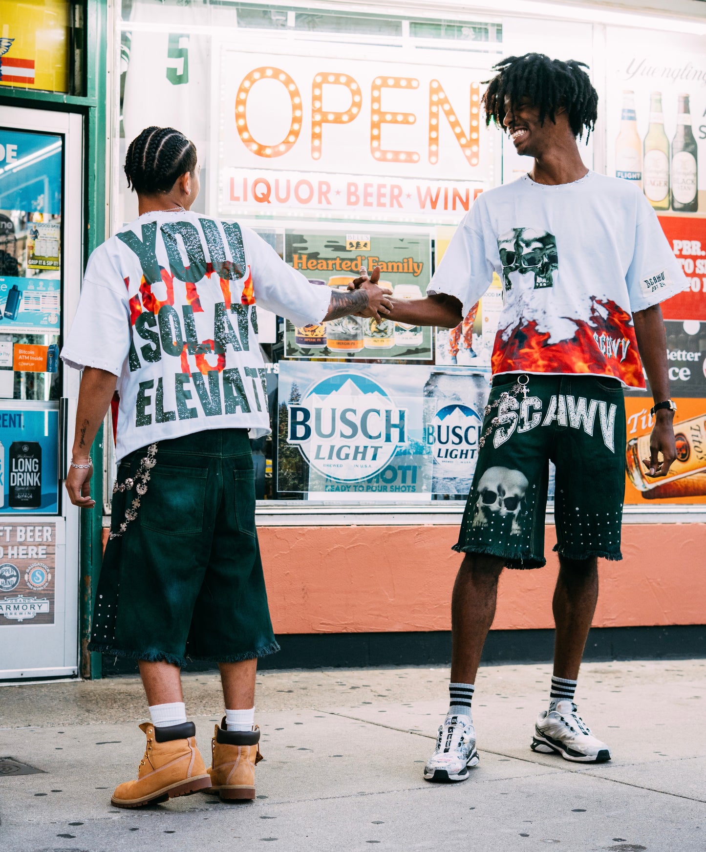 SCAWV "You Gotta Isolate To Elevate"Cropped Tee