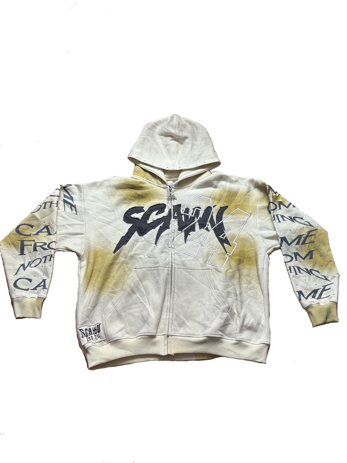 “Eggshell White” SCAWV “CFN” Zip-Up