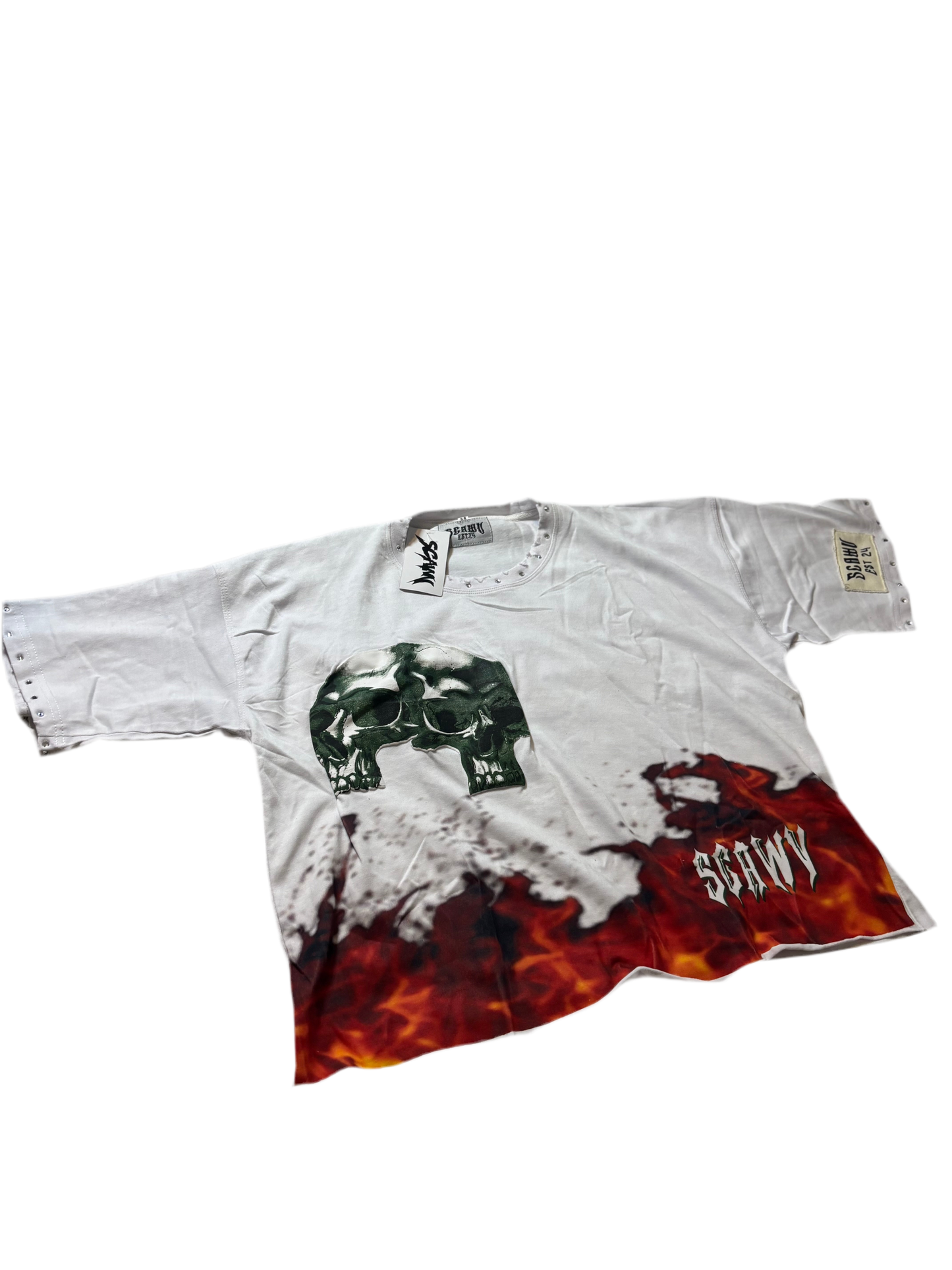 SCAWV "You Gotta Isolate To Elevate"Cropped Tee