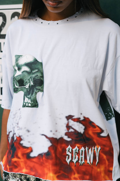 SCAWV "You Gotta Isolate To Elevate"Cropped Tee