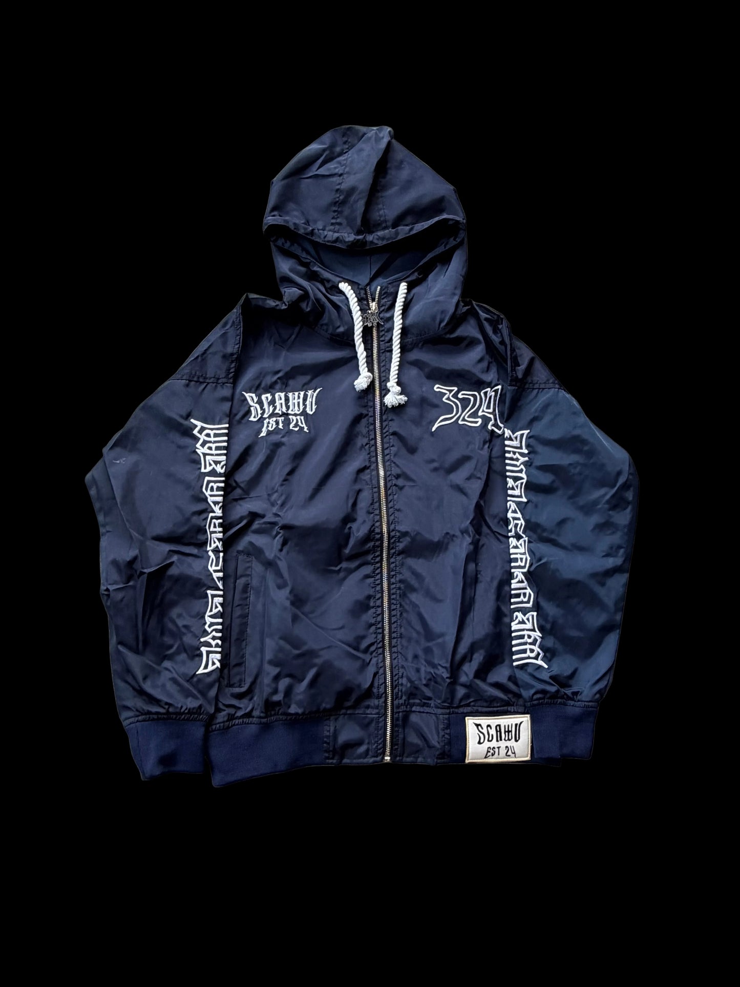 NAVY BLUE WISDOM SHORT SET