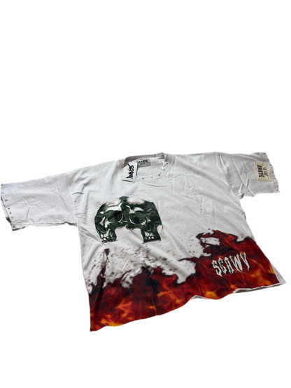 SCAWV "You Gotta Isolate To Elevate"Cropped Tee